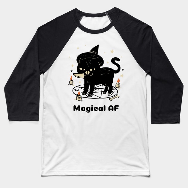 Magical AF Baseball T-Shirt by ArtbyLaVonne